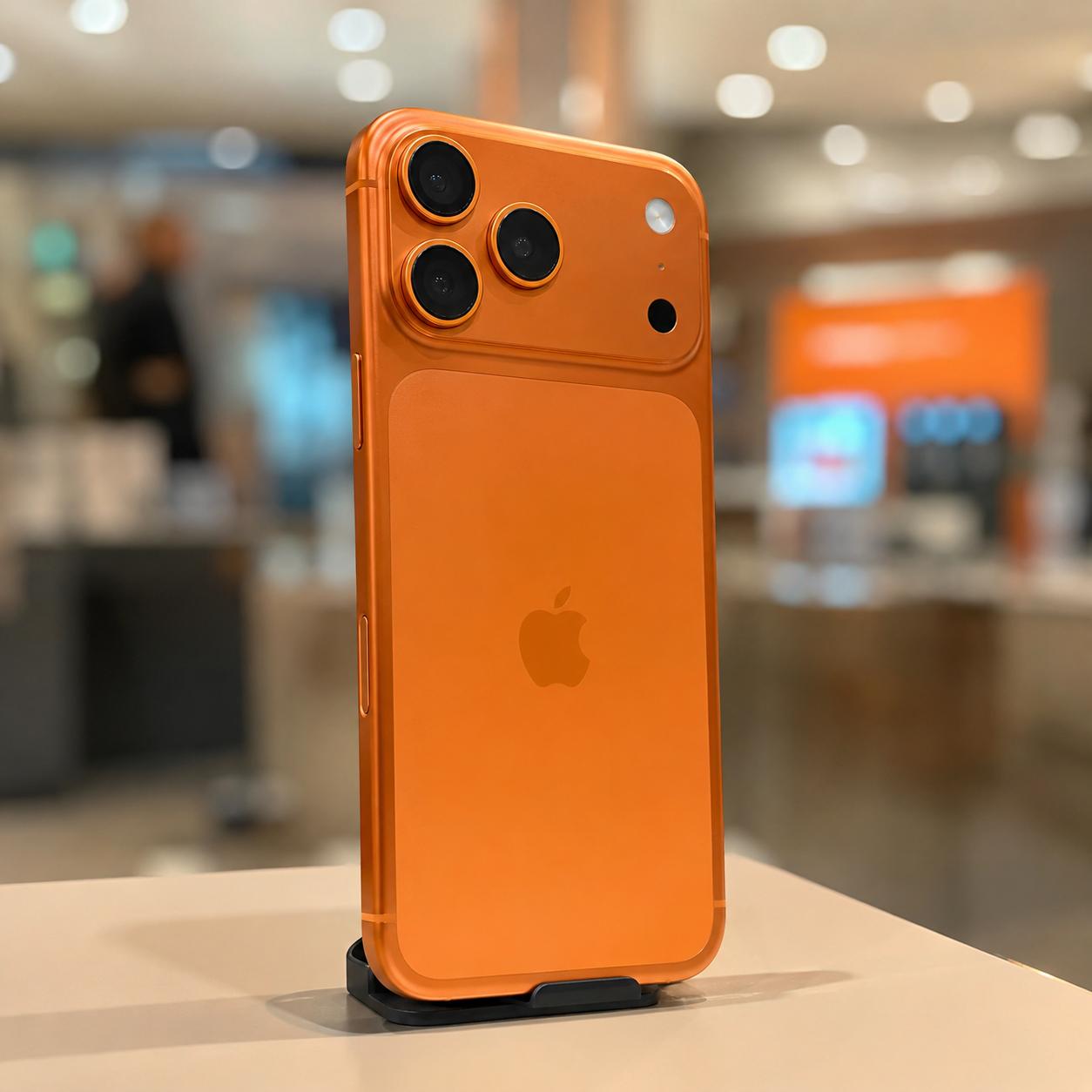 iPhone 17 Pro Max Cosmic Orange